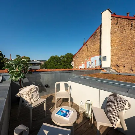 Leilighet Dinbnb Gruenerlokka I Penthouse With Private Rooftop I 2 Bedrooms & 2 Bathrooms