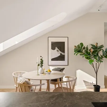 Dinbnb Gruenerlokka I Penthouse With Private Rooftop I 2 Bedrooms & 2 Bathrooms Oslo