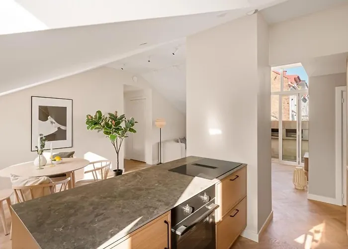 Lokka I Penthouse With Private Rooftop I 2 Bedrooms & 2 Bathrooms * 奥斯陆